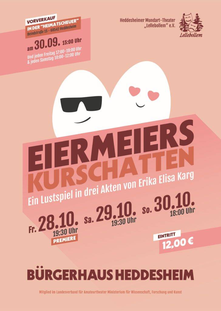 Plakat Eiermeiers Kurschatten