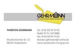 Stuckateur Gehrmann