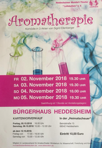 Aromatherapie Plakat